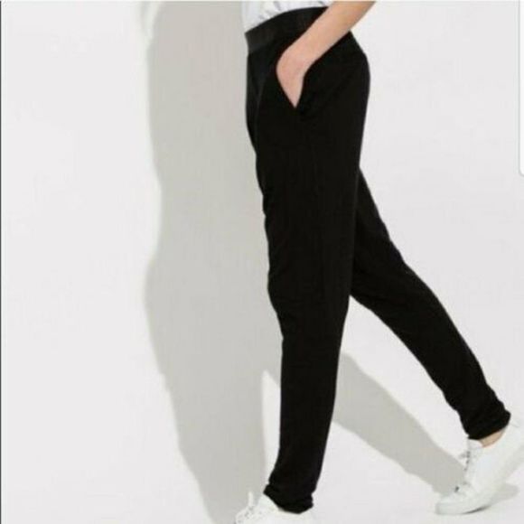 KIT AND ACE 8 Knit Harem Pants in Black Avalon Zip Sold Out! - Picture 1 of 10